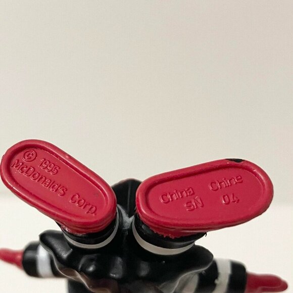 Vintage 90s McDonalds Happy Meal Birdie and Hamburglar 3 Inch Tall Figure Toy - Picture 14 of 16